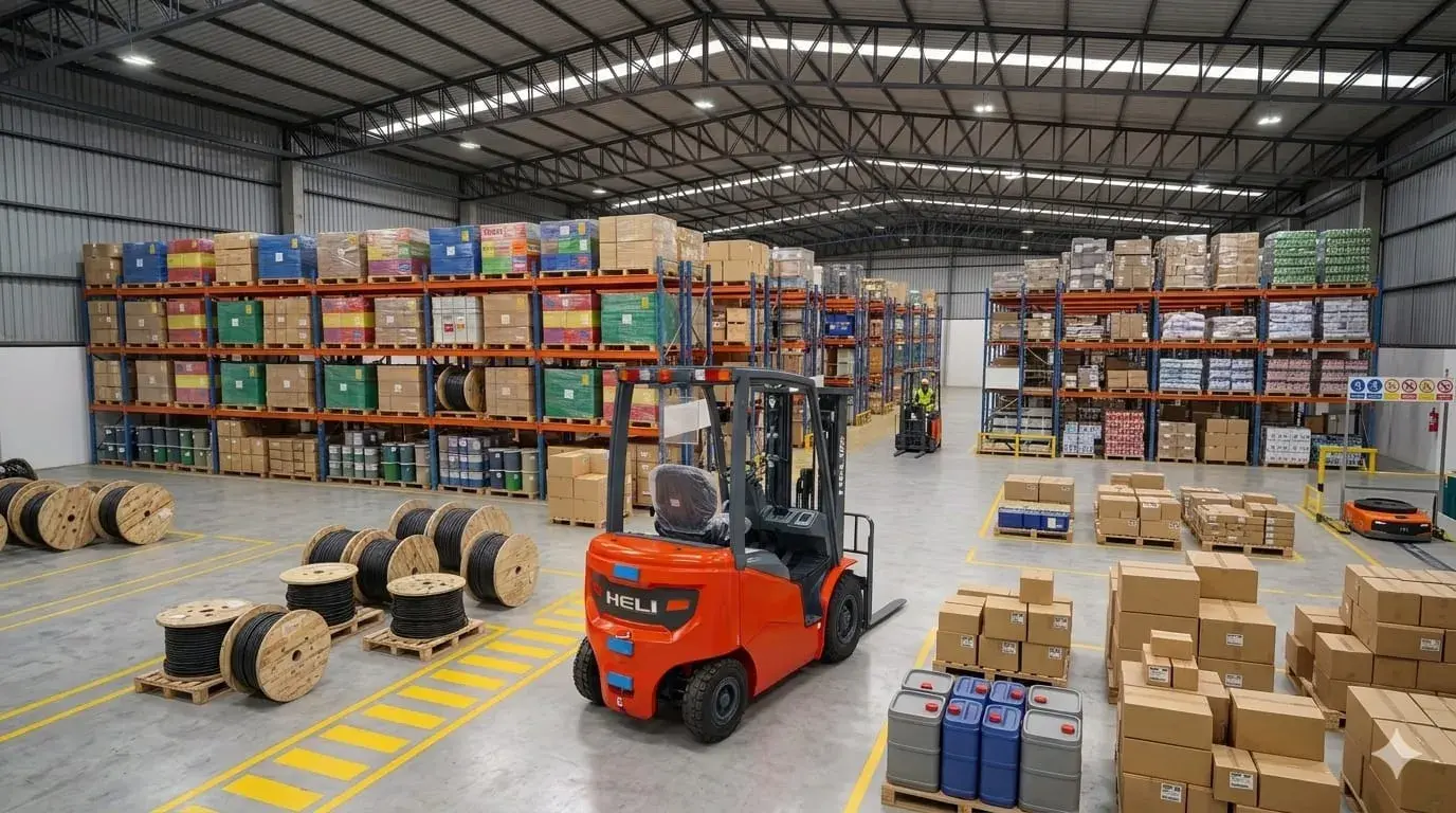 montacargas en paraguay deposito industrial